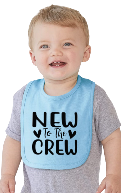 Show your creativity with a personalized baby bib